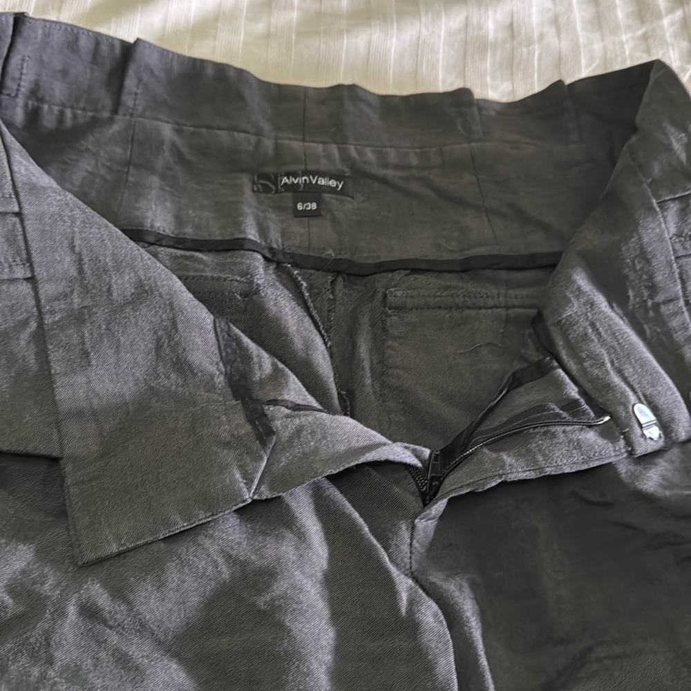 Alvin Valley wool blend gray pants